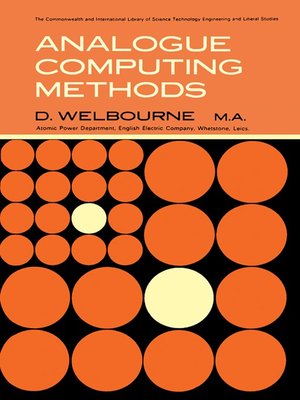 cover image of Analogue Computing Methods